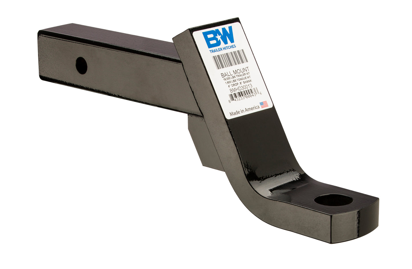 BALL MOUNT 16K 4" DROP 2" X 8" SHANK (BMHD30013)