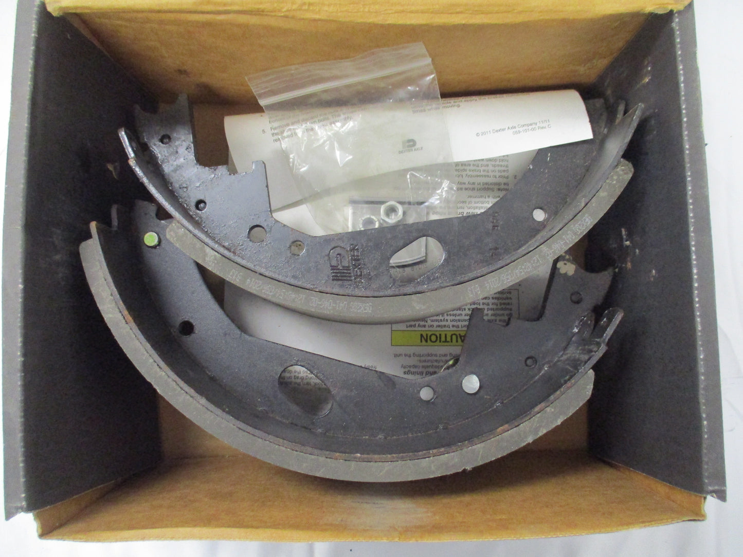 Brake Block Kit Fits Dexter 12-1/4 x 5" brake. (K71-152)