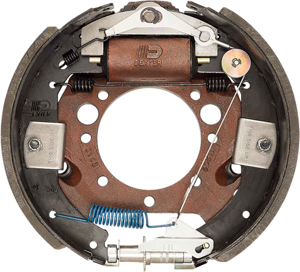 12-1/4" x 4" Hydraulic Duo-Servo Forward Self-Adjust 10,000 lbs. Capacity - Heavy Duty (K23-404)