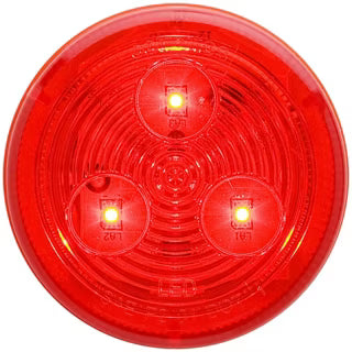 2.5" Round Red LED Grommet Mount (MCL-57RB)