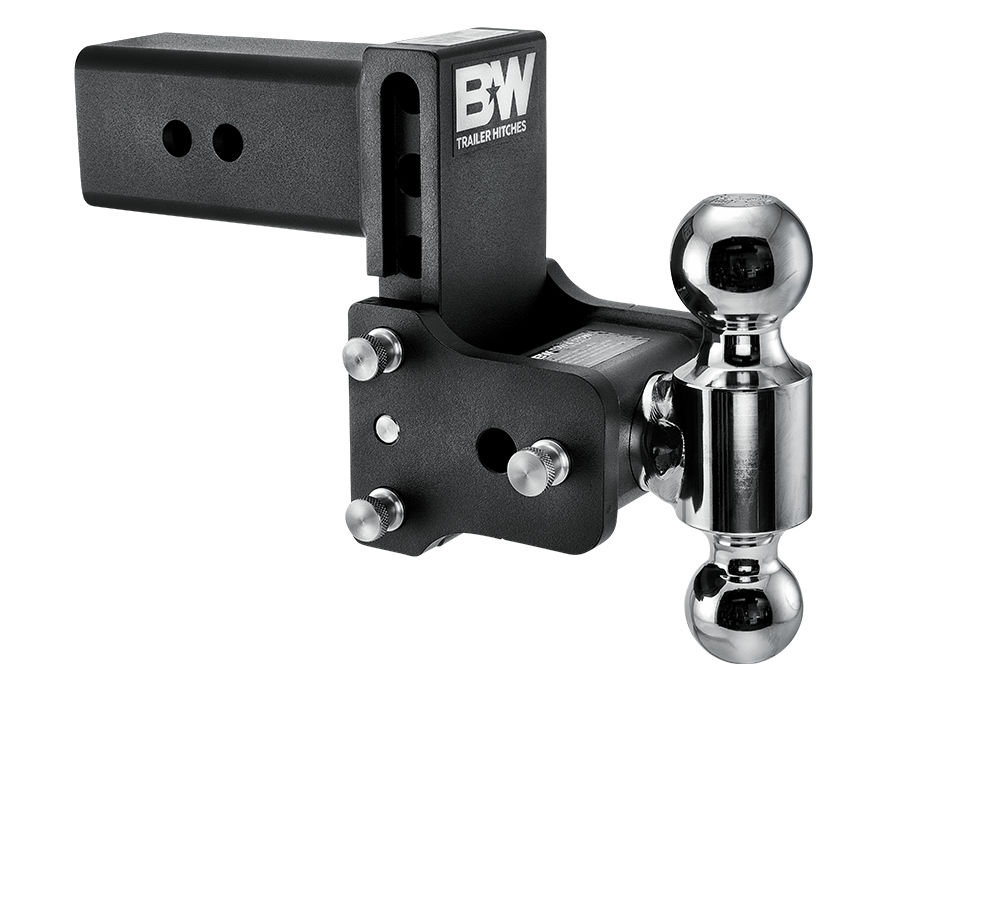 3" SHANK MODEL 8 BLK T&S DUAL BALL 4.5" DROP (TS30037B)