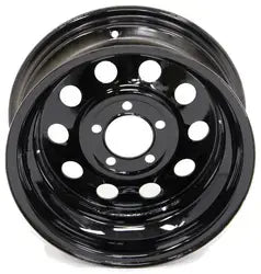 15" X 5" 5 ON 4.5 BLACK MOD STEEL WHEEL (229B-5512)