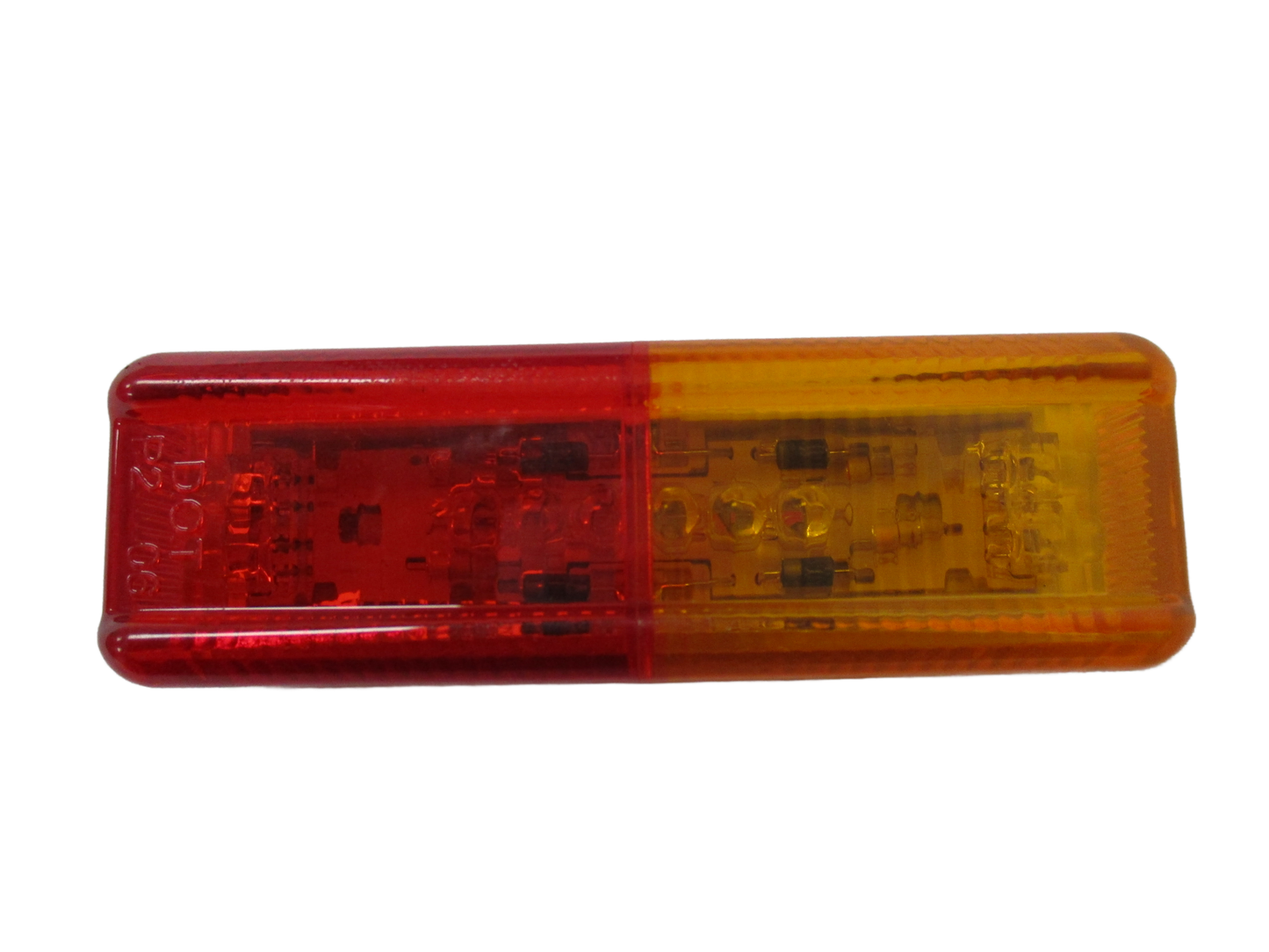 AMBER/RED FENDER LIGHT THIN LINE LED (OPT-MCL-65ARB)