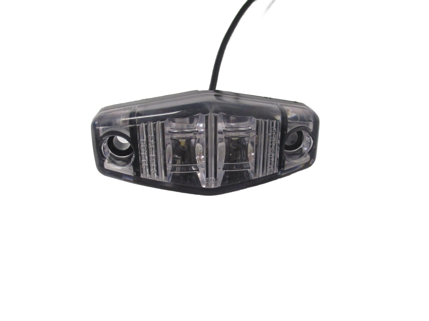 SIDE MARKER RED CLEAR LENS (OPT-MCL-13CR2B)