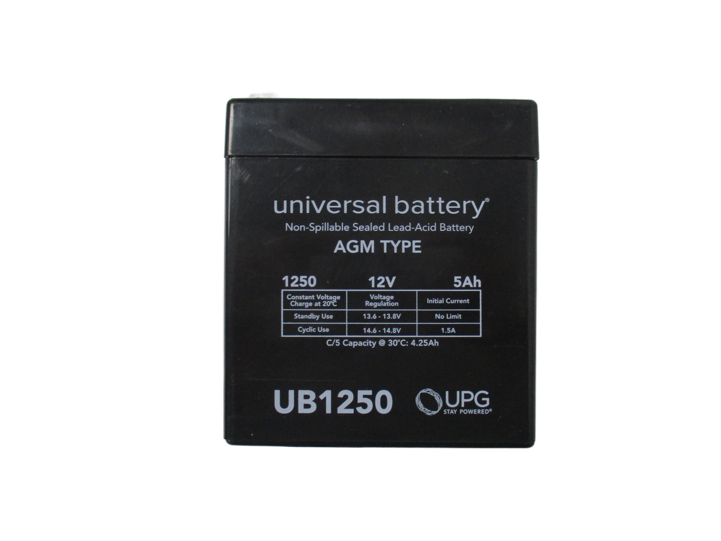 SEALED LEAD ACID BREAKAWAY BATTERY (UB1250)