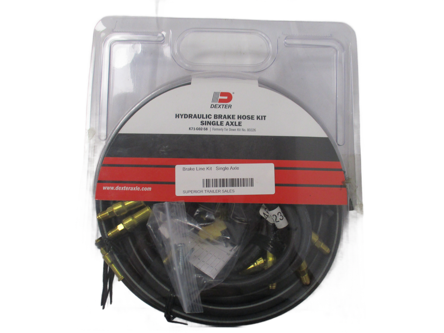 Brake Line Kit Single Axle (DXM-80326)