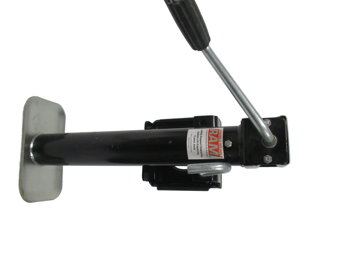 2,000 LBS. SIDEWIND 10'' PIPE SWIVEL JACK (RAM-TJP-2001S-B)