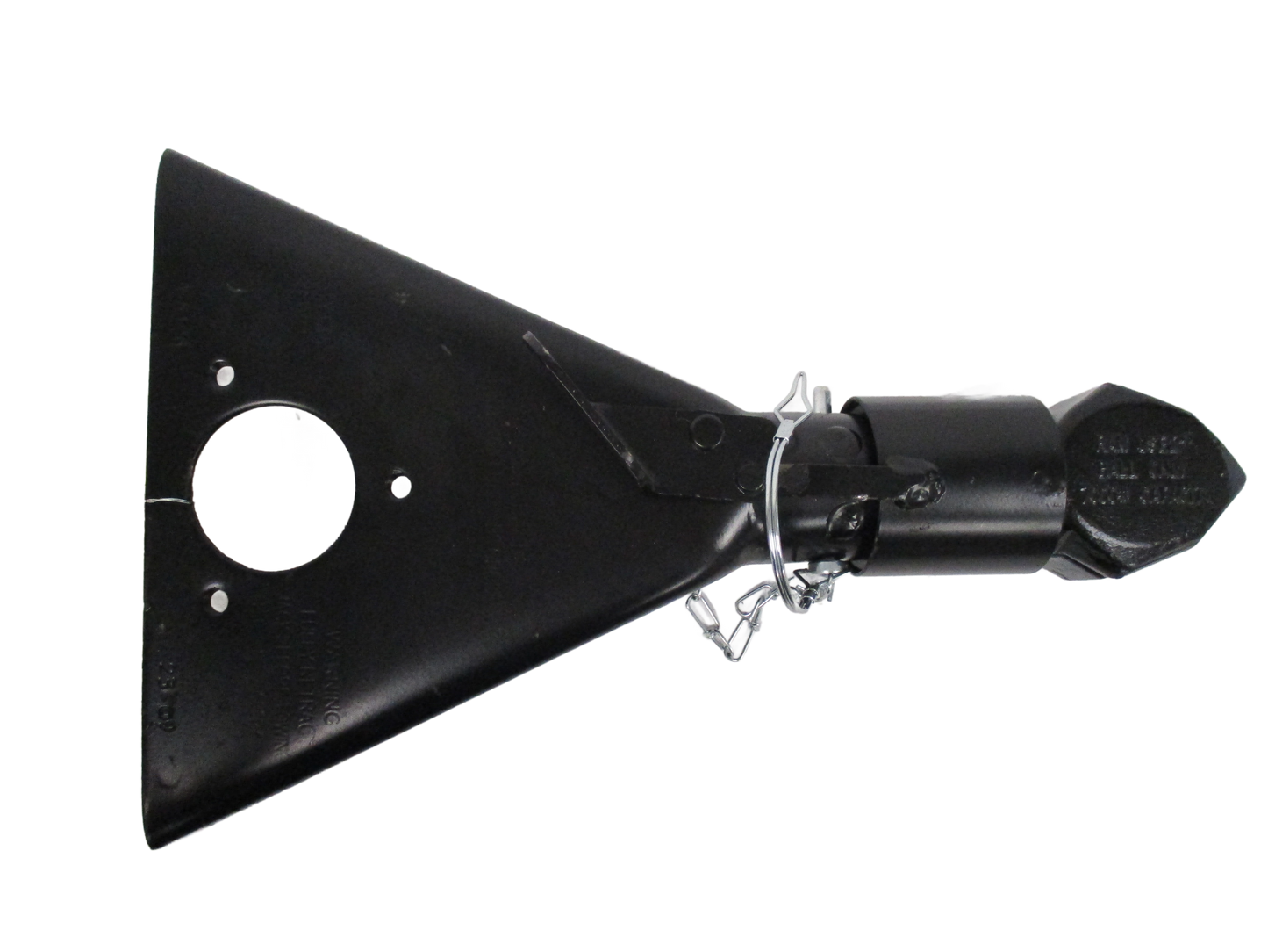 A-FRAME COUPLER CAST BLACK, 7K CAPACITY, 2" BALL SIZE (CA-2000-BC)