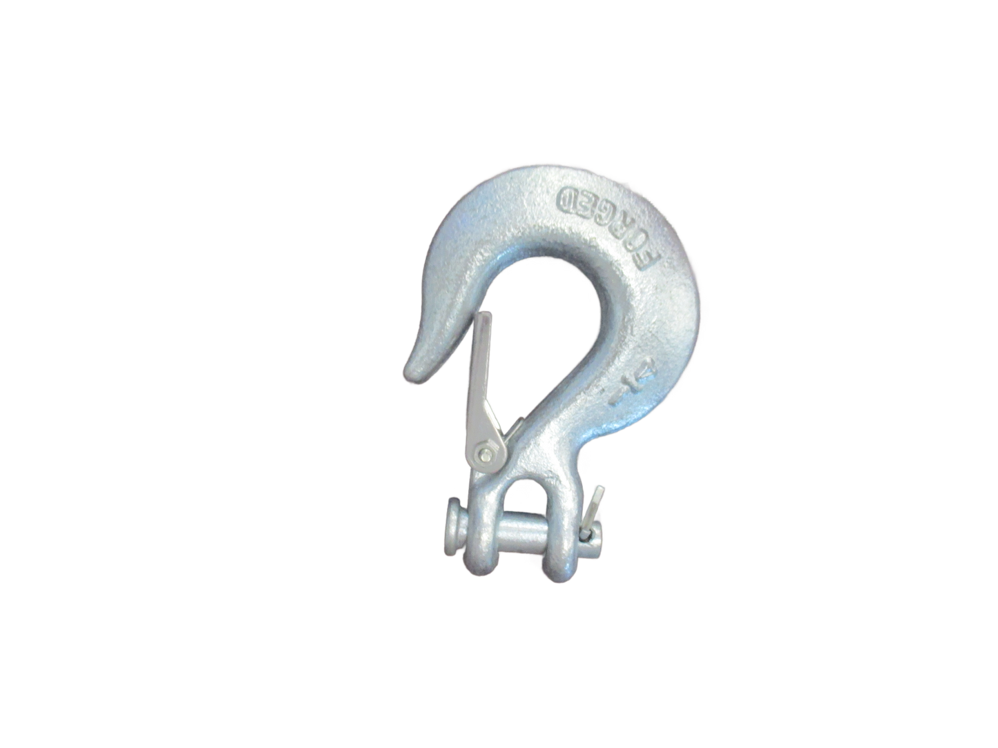 1/4" HIGH TST ZINC PLATED CLEVIS SLIP HOOK /SAFETY LATCH (1000-33500)