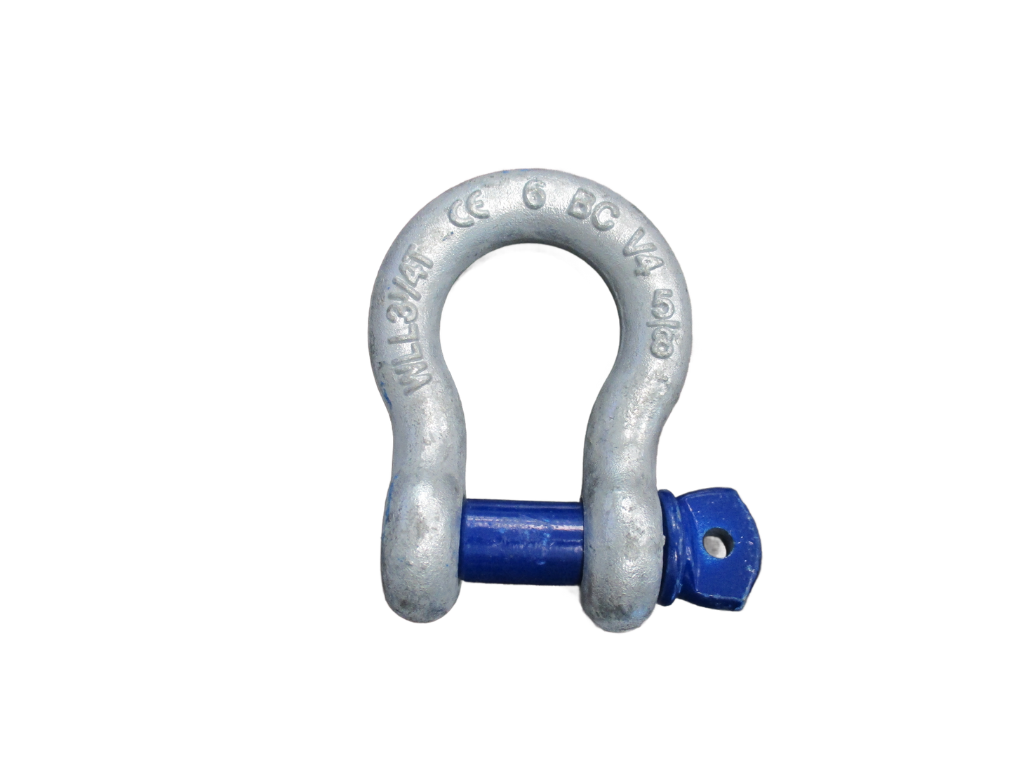 5/8" G-3261 3-1/4 TON GALVANIZED SCREW PIN ANCHOR SHACKLE (400-11990)