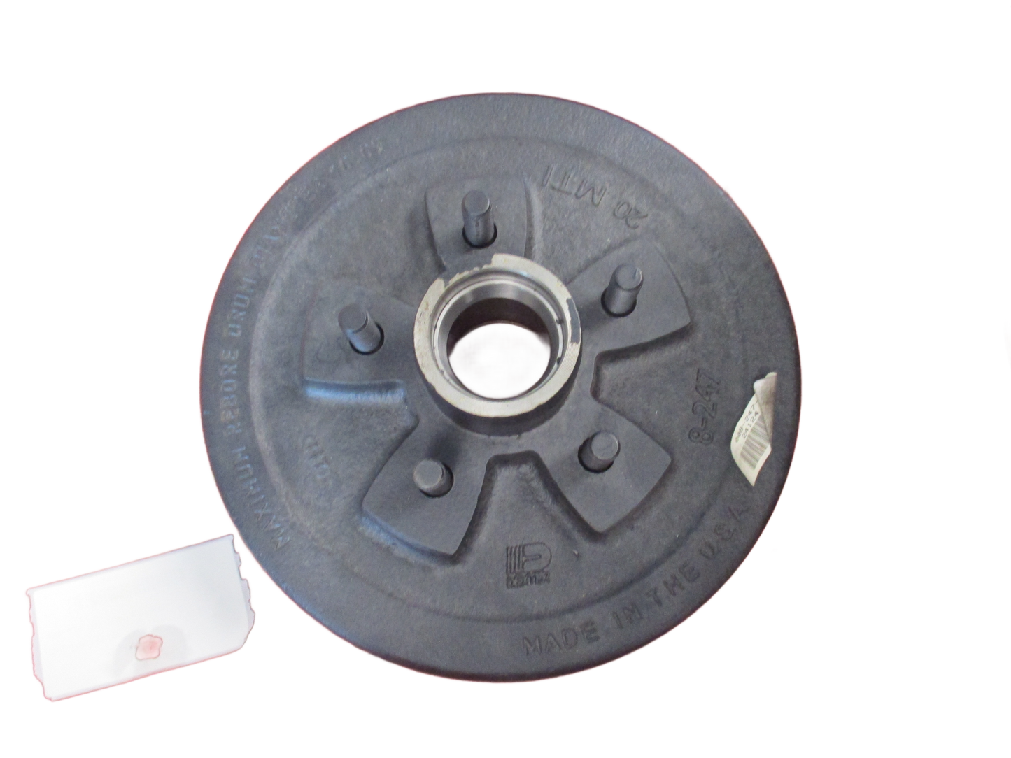 Dexter 3,500 lb 5 Bolt on 4.5" Electric Brake Drum (DXP-008-247-05)