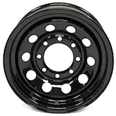 BOXED 16" X 6" 8 ON 6.5" BLACK MOD WHEEL (SS16X68BM-416)
