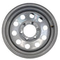 15" X 6"  6 HOLE WHEEL SILVER MOD (boxed-15x6x6x5.5)