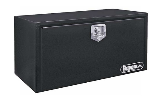 18" X 18" X 30" BLACK STEEL UNDERBODY BOX W/ FOLDING LATCH (BUY-1702303)