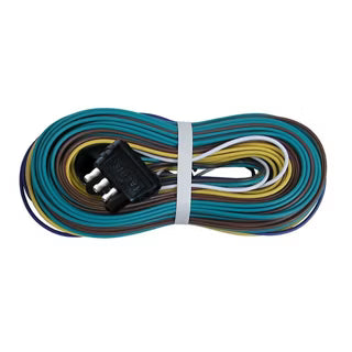 4 Way 4 Flat 25' Trailer WIRE HARNESS 18 GA (425YH)