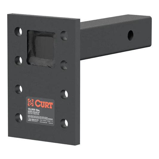 ADJUSTABLE PINTLE MOUNT (2" SHANK, 15000 LBS. 7" HIGH, 8" LONG (48325)