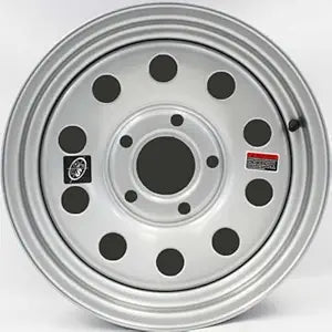 BOXED 15" X 5" 5 on 5" SILVER MOD WHEEL (AWC-W155550SM-BX)