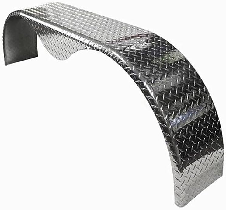 9" X 72" ALUMINUM TREAD PLATE TANDEM FENDER (70050065)