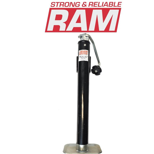 Pipe Mount Jack, 2K, Top Wind, 15" Lift, 15" Bracket Height (TJP2002B)
