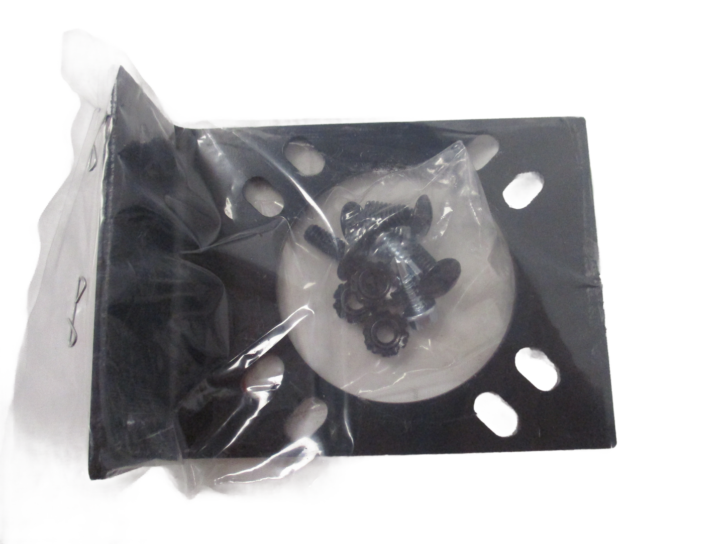 CONNECTOR MOUNTING BRACKETS FOR 7-WAY RV BLADE ( BLACK, 12 PACK) (57205)