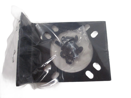 CONNECTOR MOUNTING BRACKETS FOR 7-WAY RV BLADE ( BLACK, 12 PACK) (57205)