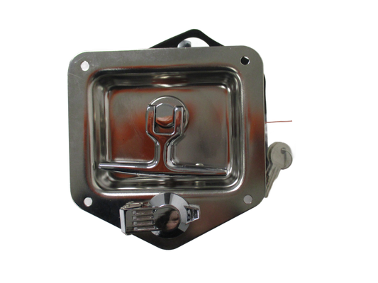 lock, flush mount, silver (70070057)