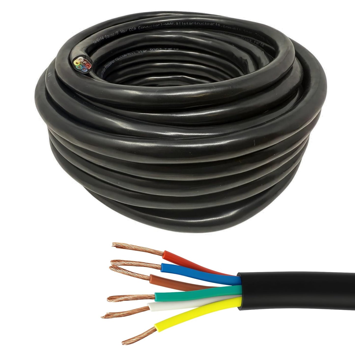 14 GAUGE 6 WIRE TRAILER INSULATED CABLE (14/6WIRE)