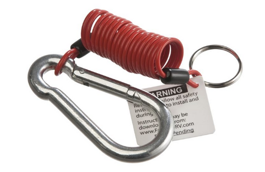 Fastway ZIP Universal Replacement Breakaway Cable with Split Ring - 6' Length (80-01-2160)