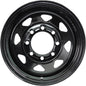 Wheel 16" x 6" Black Mod 8 on 6.5" (130333)