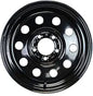 BOXED 15" X 5" 5 ON 4.5" BLACK MOD WHEEL (SS15X55BM-413)