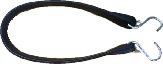 15" DOMESTIC RUBBER TARP STRAP (TGL15)