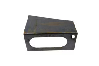 RIGHT SIDELight Box Guard - Steel Construction with precut mounting holes and precut view section for 6" Oval Stop Tail & Turn Light - and 2" Round Side Marker Light - and 3/4" Marker Light (CMC-011)