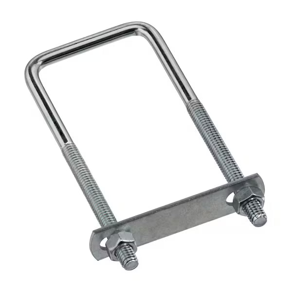 2" X 5" SQUARE GALV U-BOLT KIT-1 AXLE (TDN-SUB25KIT)