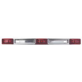 Optronics LED® Identification Bar Light, 14.25" Red, 9 Diode (MCL-97RB)