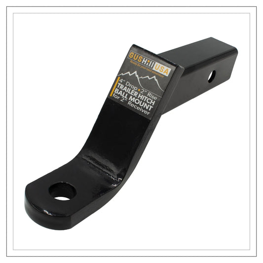 GUSHILL USA 4" DROP 2" RISE BALL MOUNT 6,000 LBS. CAPACITY (PRO-4INDROP)