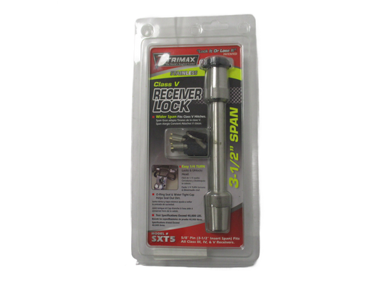 TRIMAX CLASS V RECEIVER LOCK 5/8 STAINLESS STEEL 3.5 SPAN (SXT5)