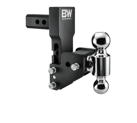 TOW & STOW 4.5" DROP, 5.5" RISE 2" SHANK WITH 2" & 2-5/16" BALLS, FOR GM MULTI USE TAILGATES (TS10065BMP)