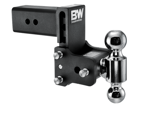 3" SHANK MODEL 8  BLK T&S DUAL BALL 4.5" DROP (TS30037B)