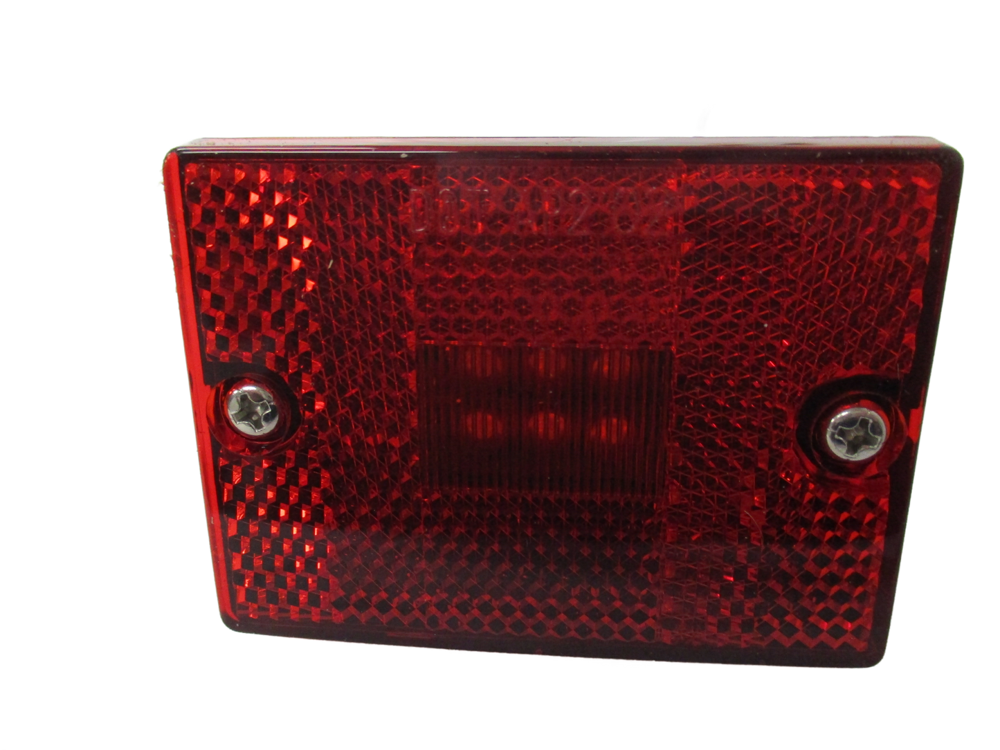 Optronics LED Trailer Clearance or Side Marker Light w/ Reflector - 6 Diodes - Square - Red Lens (OPT-MCL-36RB)