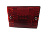 Optronics LED Trailer Clearance or Side Marker Light w/ Reflector - 6 Diodes - Square - Red Lens (OPT-MCL-36RB)