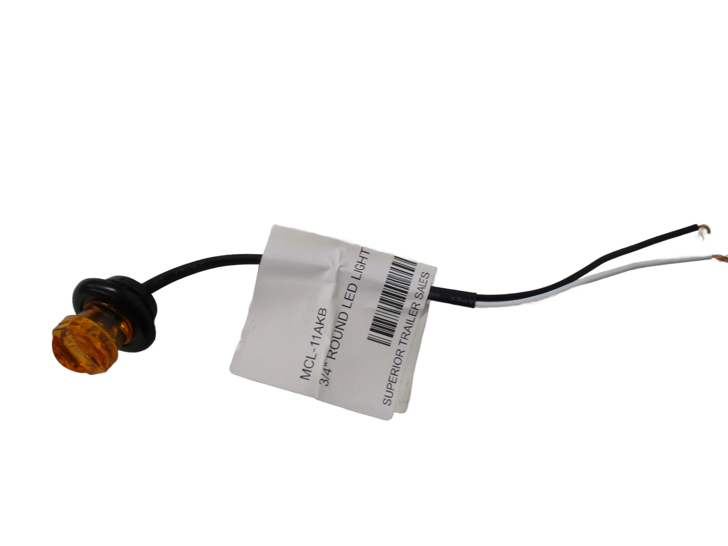 Amber Uni-Lite™ 3/4” Sealed LED Marker/Clearance Lights(OPT-MCL-11AKB)