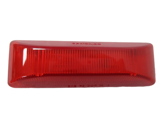 Optronics Thinline LED Trailer Clearance or Side Marker Light - Submersible - 3 Diodes - Red Lens (OPT-MCL-65RB)