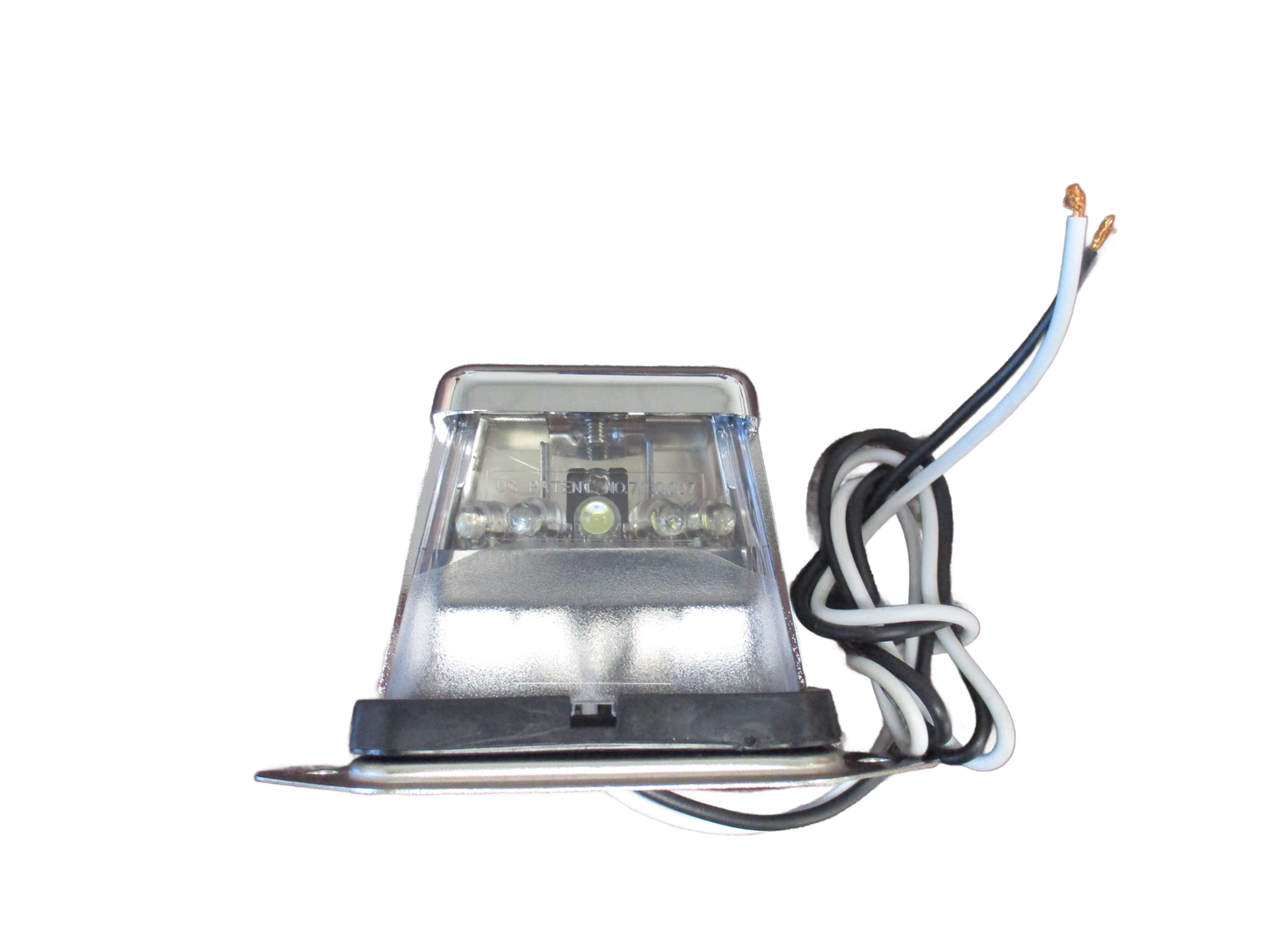 Optronics LED Trailer License Plate Light - 5 Diodes - Chrome Plated - Clear Lens (OPT-LPL-41CB)