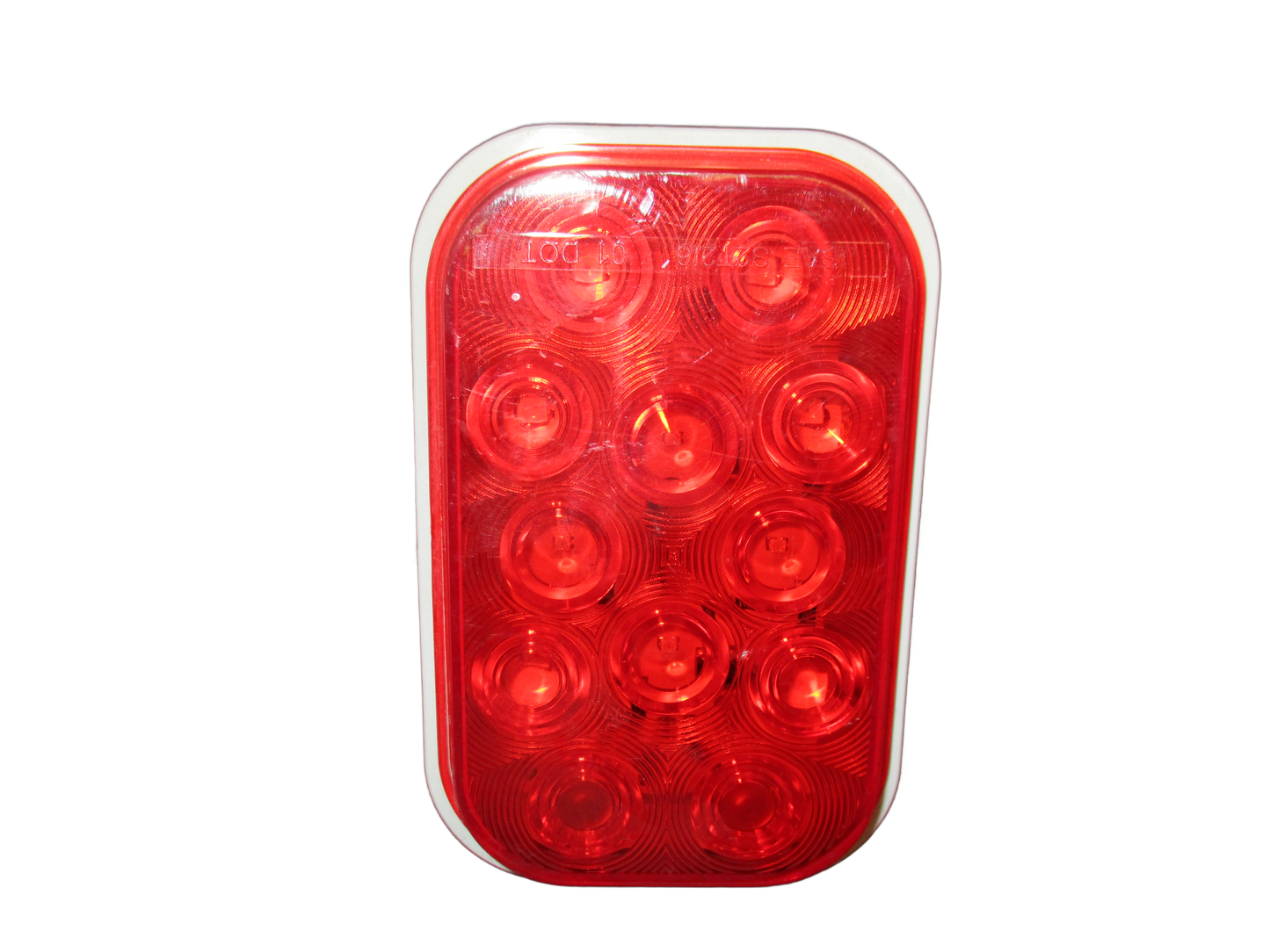 Optronics LED Trailer Tail Light - Stop, Turn, Tail - Submersible - 12 Diodes - Red Lens (OPT-STL-33RB)