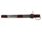 Identification Light Bar for Trailers over 80" Wide - Submersible - 9 LEDs - Silver Base - Red (OPT-MCL-97RB)