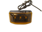Optronics LED Clearance or Side Marker Light - Submersible - 3 Diodes - Rectangle - Amber Lens (OPT-MCL-95AB)