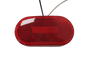 Optronics LED Clearance or Side Marker Light w/ Reflex Reflector - 6 Diodes - Oval - Red Lens (OPT-MCL-31RB)