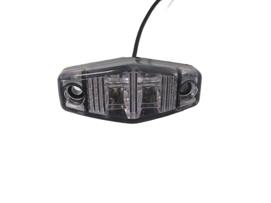 SIDE MARKER RED CLEAR LENS (OPT-MCL-13CR2B)