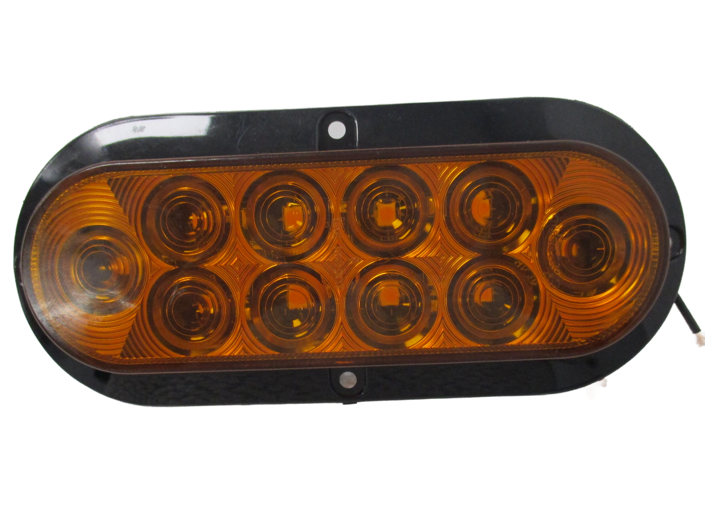 Optronics LED Trailer Light - Parking and Turn Signal - Submersible - Surface Mount - Oval - Amber(OPT-STL-78AB)