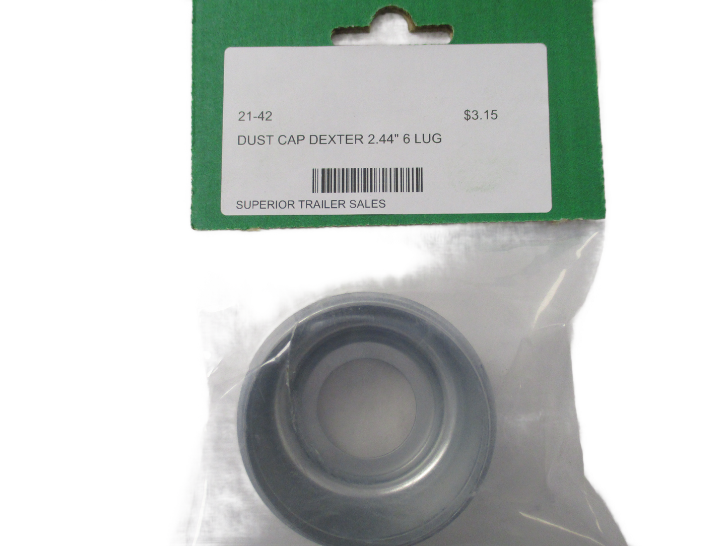 DUST CAP DEXTER 2.44" 6 LUG (21-42)